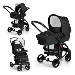 CONJUNTO COCHECITO BEBE 3 PIEZAS
