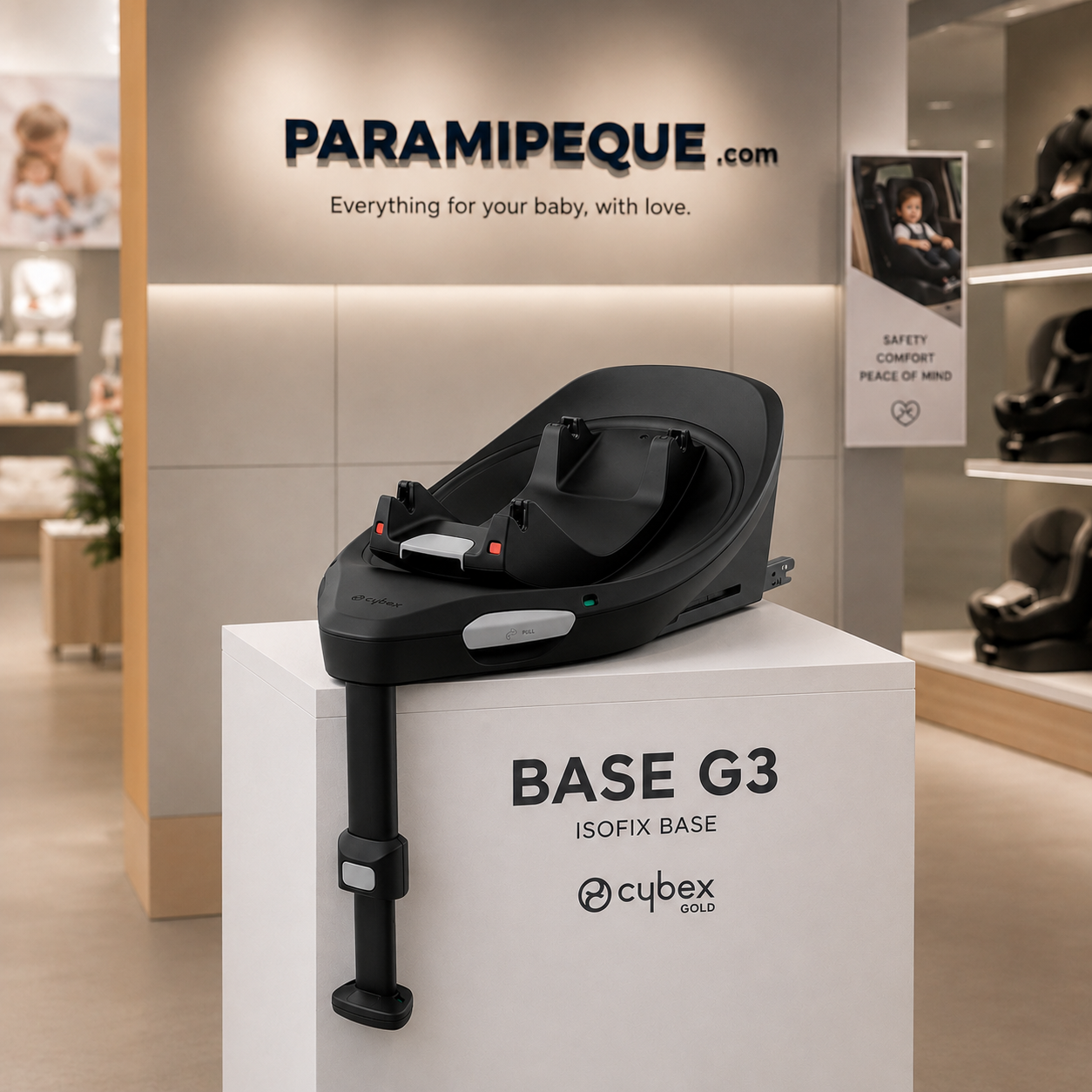 CYBEX Base G3 base ISOFIX giratoria para Cloud G3 y Sirona G3